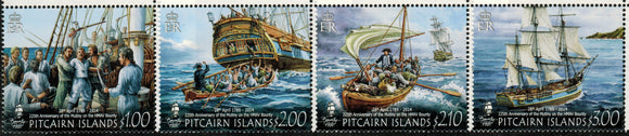 Pitcairn Islands. 2014 225th Anniversary of the Mutiny on the Bounty. MNH