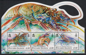 Pitcairn Islands. 2013 Lobsters. MNH