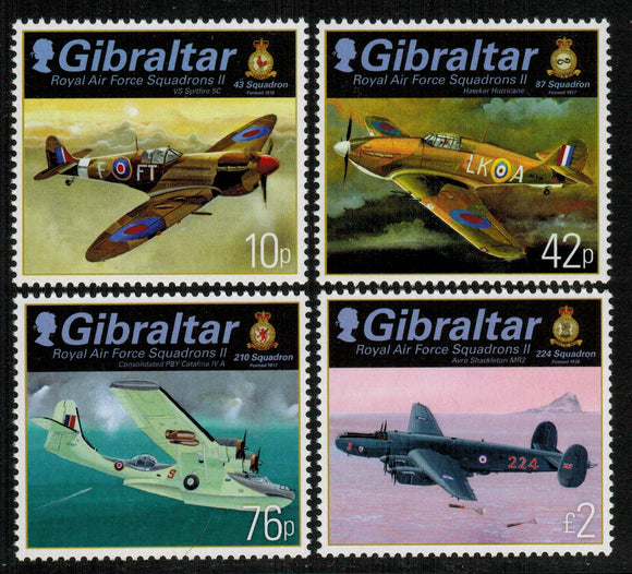 Gibraltar. 2013 RAF Squadrons II. MNH