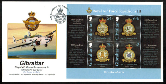 Gibraltar. 2014 RAF Squadrons III. FDC