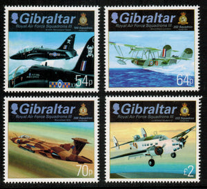 Gibraltar. 2014 RAF Squadrons III. MNH