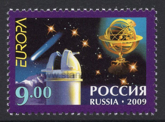 Russia. 2009 Europa. Astronomy. MNH