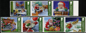 Guernsey. 2013 When Santa got stuck up the chimney. MNH