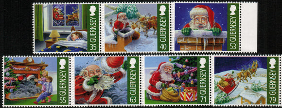 Guernsey. 2013 When Santa got stuck up the chimney. MNH