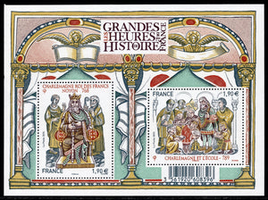 France. 2015 Great Moments of French History. MNH