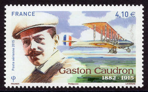 France. 2015 Gaston Caudron. MNH