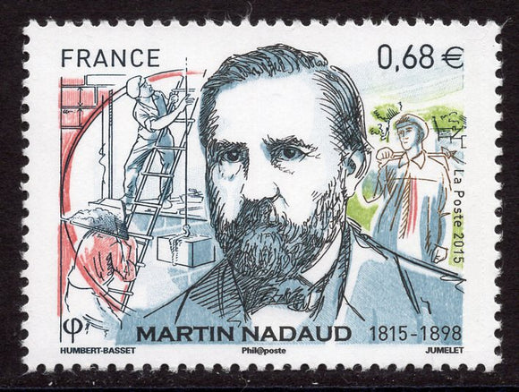 France. 2015 Martin Nadaud. MNH