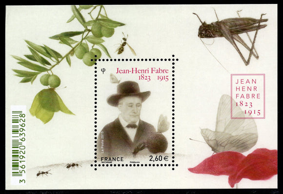 France. 2015 Jean-Henri Fabre. MNH