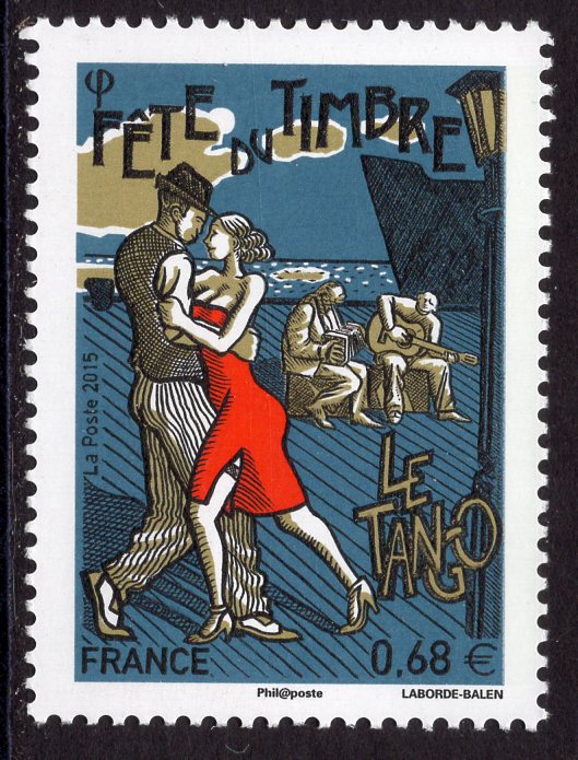 France. 2015 Tango. MNH