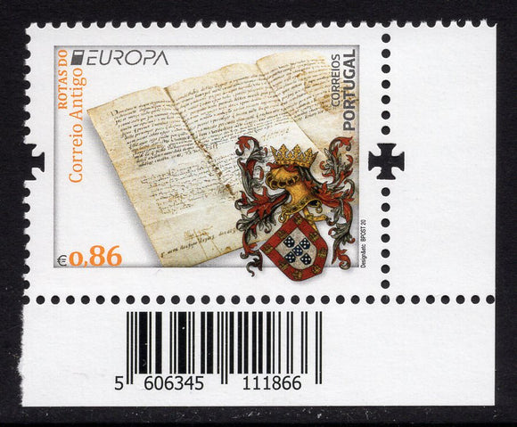 Portugal. 2020 Europa. Ancient Postal Routes. MNH