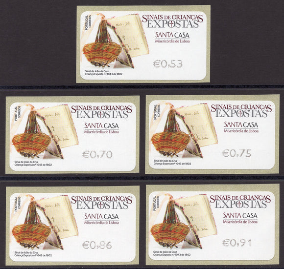 Portugal. 2020 Foundling Tokens Santa Casa Da Misericordia de Lisboa. MNH