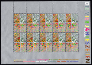 Liechtenstein. 2016 SEPAC. Four Seasons. MNH