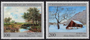 Liechtenstein. 2016 Liechtenstein Painters. Alois Ritter. MNH