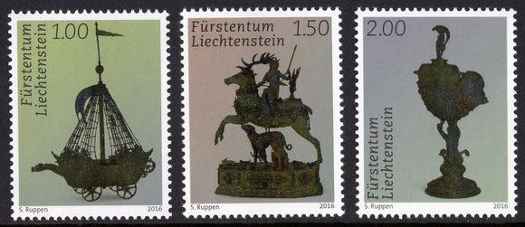 Liechtenstein. 2016 Princely Treasures: Silversmithery. MNH