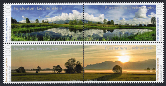 Liechtenstein. 2016 Nature Reserves in Liechtenstein. Ruggeller. MNH