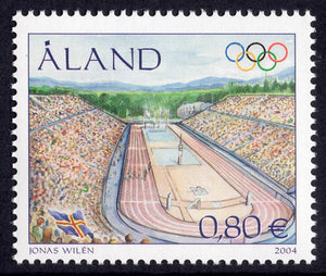 Aland. 2004 Olympic Games. Athens. MNH
