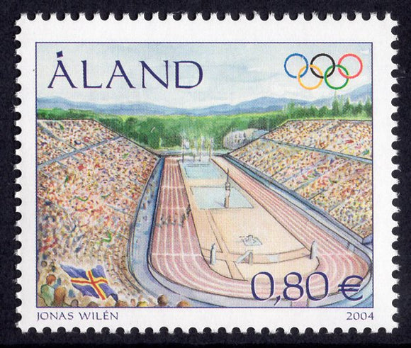 Aland. 2004 Olympic Games. Athens. MNH