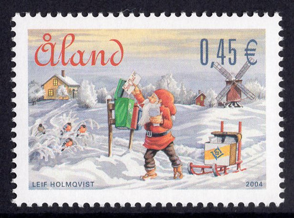 Aland. 2004 Christmas. MNH
