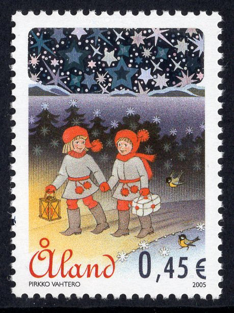 Aland. 2005 Christmas. MNH