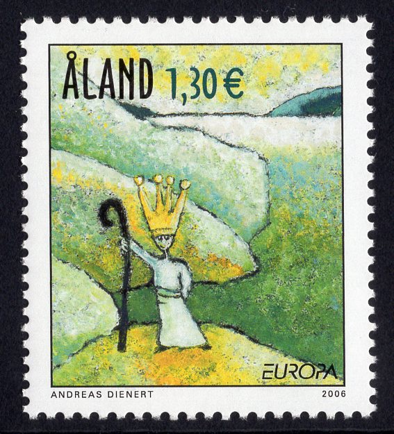 Aland. 2006 Europa. Integration through the eyes of children. MNH