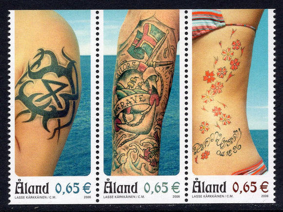 Aland. 2006 Tattoos. MNH