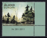 Aland. 2011 Europa. Forests. MNH