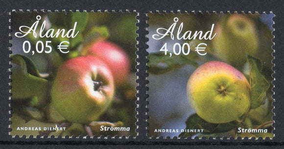 Aland. 2011 Apples. MNH