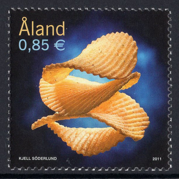 Aland. 2011 Potato Chips. MNH