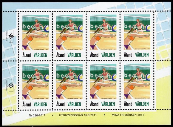 Aland. 2011 My Stamps. Beach Volleyball. MNH