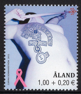 Aland. 2012 The Pink Ribbon. MNH