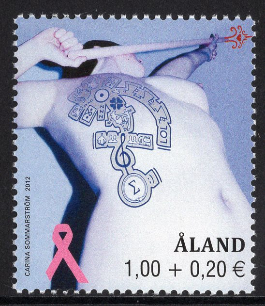 Aland. 2012 The Pink Ribbon. MNH
