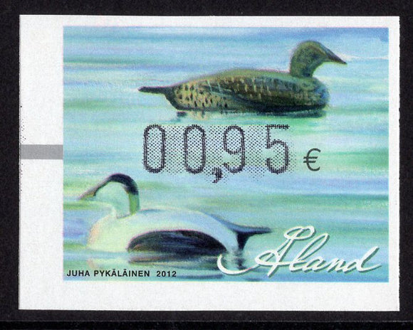 Aland. 2012 Wooden Duck Decoys. MNH
