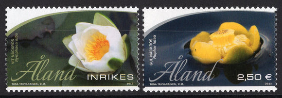 Aland. 2013 Water Lilies. MNH