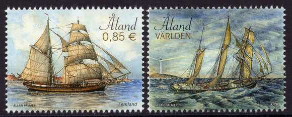 Aland. 2015 Sailing Ships. MNH
