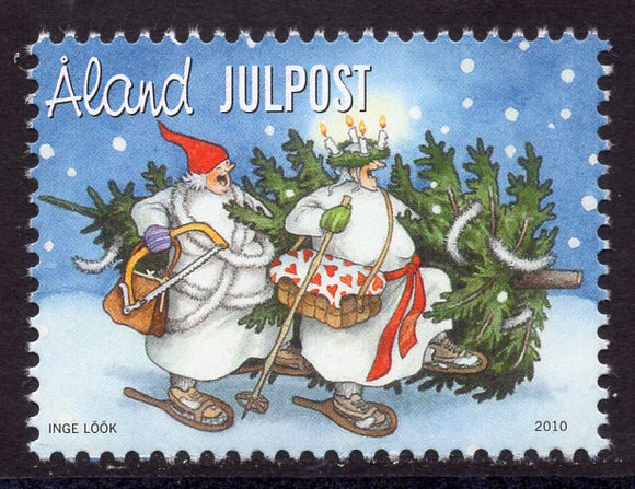 Aland. 2010 Christmas. MNH