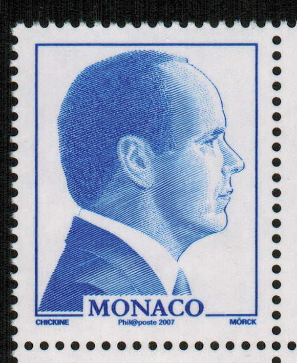 Monaco. 2007 Prince Albert II. MNH