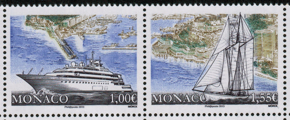 Monaco. 2013 Yachting. MNH