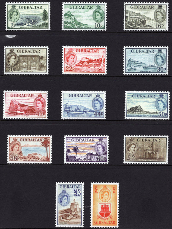 Gibraltar. 2013 60 years of First Queen Elizabeth II Definitive stamp. MNH