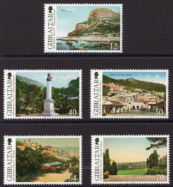 Gibraltar. 2014 Old Gibraltar Views. MNH