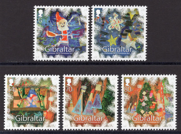 Gibraltar. 2014 Christmas. MNH