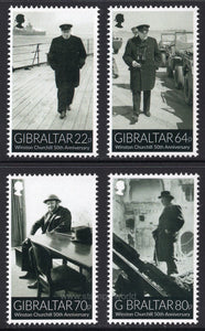 Gibraltar. 2015 Winston Churchill. MNH