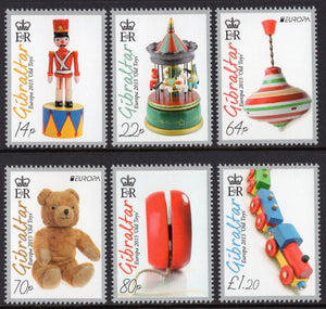 Gibraltar. 2015 Europa. Old Toys. MNH