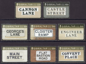 Gibraltar. 2016 Historic Streets of Gibraltar. MNH
