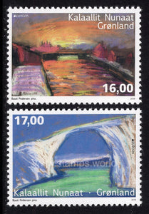 Greenland. 2018 Europa. Bridges. MNH