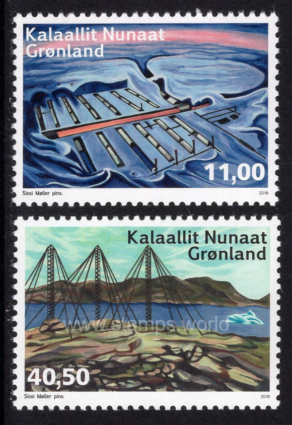 Greenland. 2018 Abandoned Stations. MNH