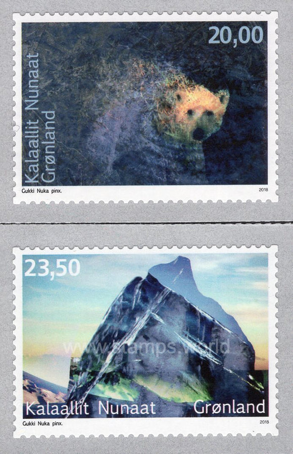 Greenland. 2018 Environment in Greenland. MNH