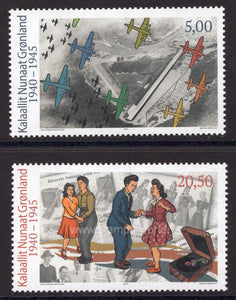 Greenland. 2018 Greenland during World War II. MNH