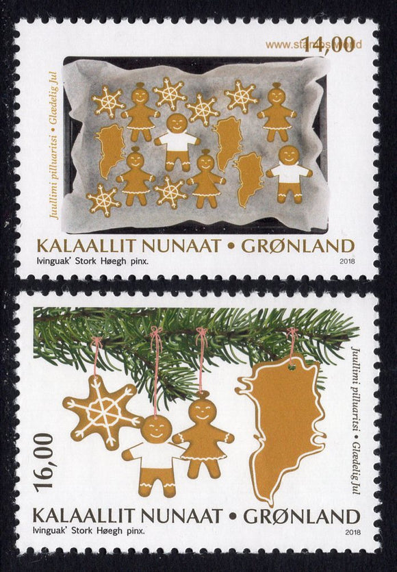Greenland. 2018 Christmas. MNH