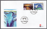 Greenland. 2018 Europa. Bridges. Set of 2 FDC