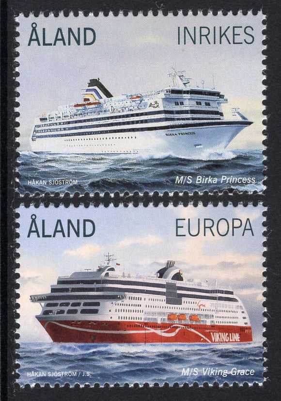 Aland. 2014 Passenger Ferries. MNH